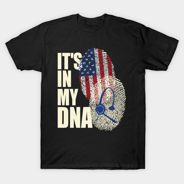 Dispatcher It's In My DNA T-Shirt by janayeanderson48214